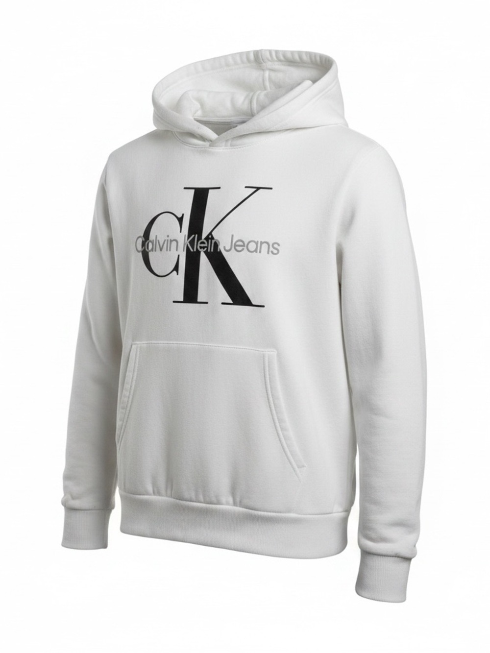 Boys' Old School Logo Pullover Hoodie Calvin Klein